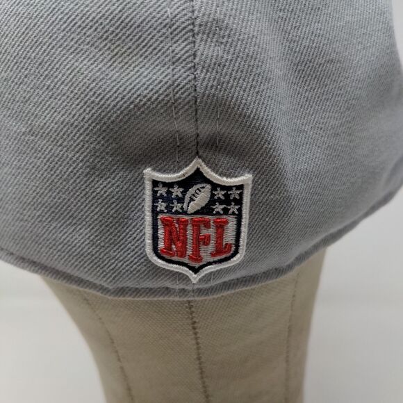 New Era Men's 59Fifty Fitted Hat Gray Size 7 1/2 Indianapolis Colts Embroidered - Picture 10 of 13